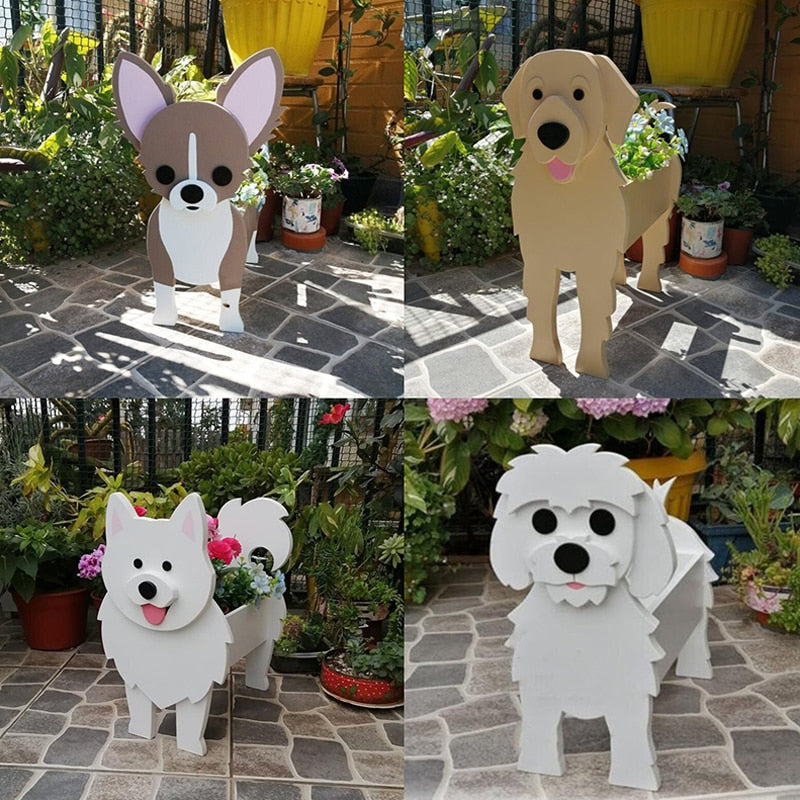 Liftexup Dog Breed Planters