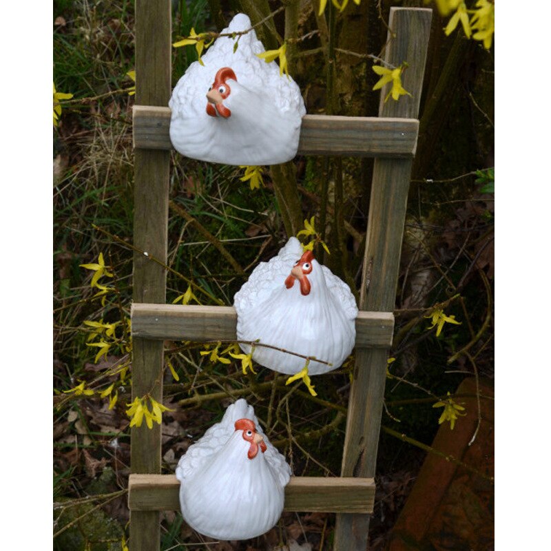 Clucky Charm Fence Ornaments