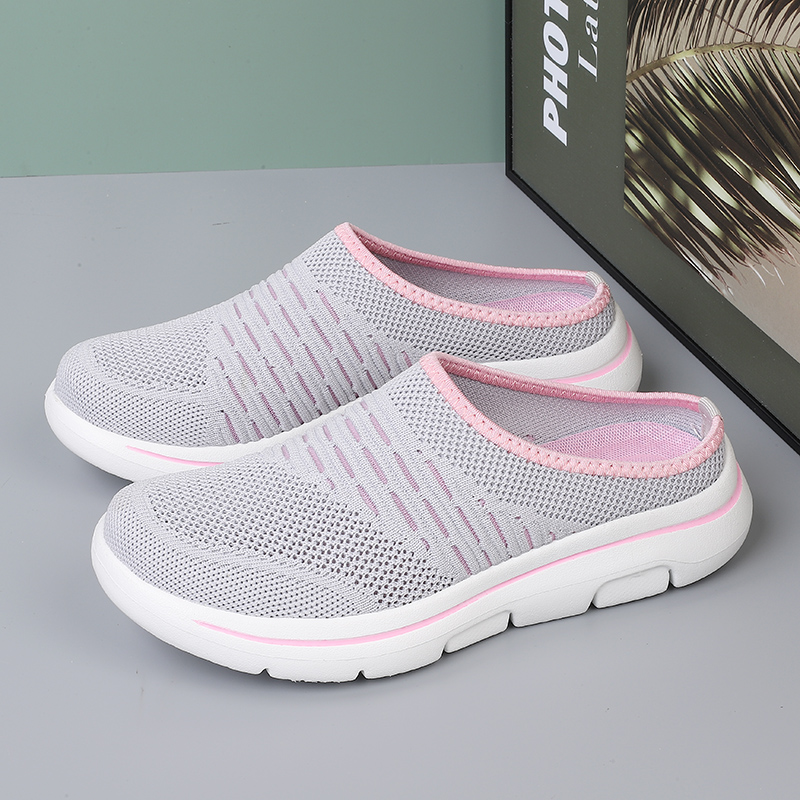 🔥70% OFF TODAY🔥WOMEN'S BREATHABLE SOFT SOLE CASUAL HALF SLIPPERS