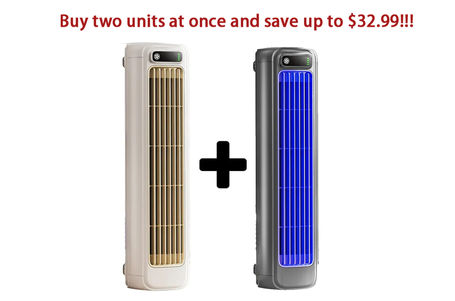 Three-Speed Tabletop & Portable Air Cooler
