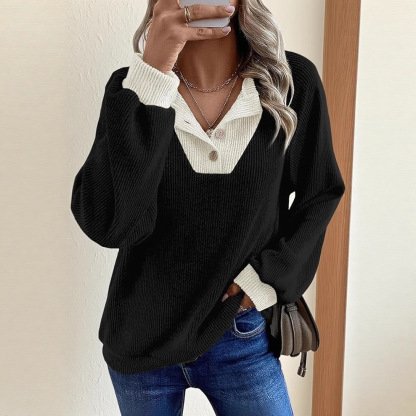 Cozy Button-Up Knit: Effortless Style for Every Day