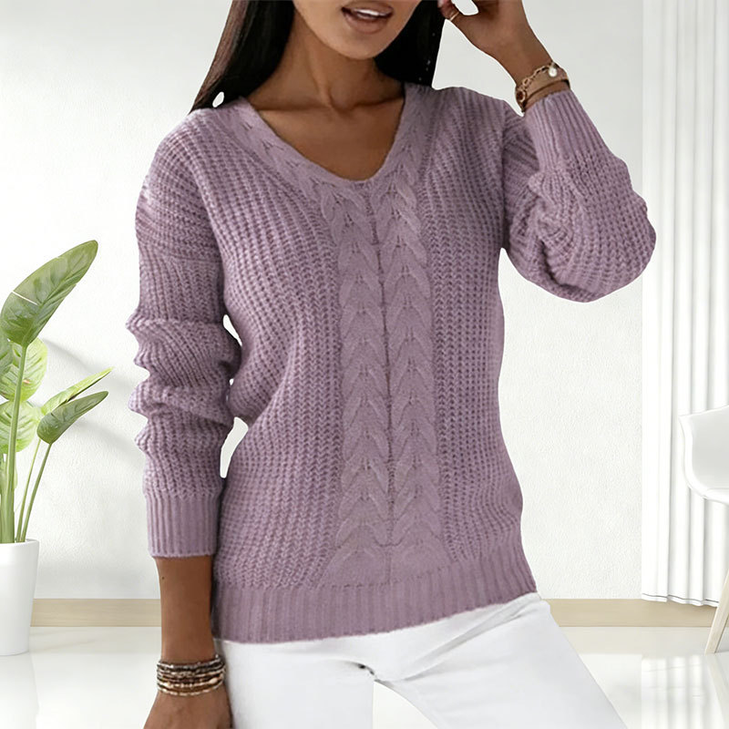 Beatyart| Comfy V-Neck Sweater