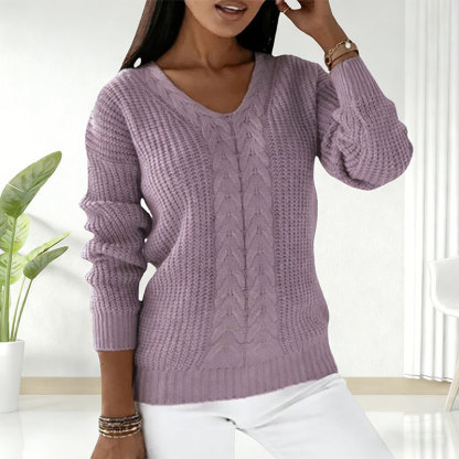 Beatyart| Comfy V-Neck Sweater