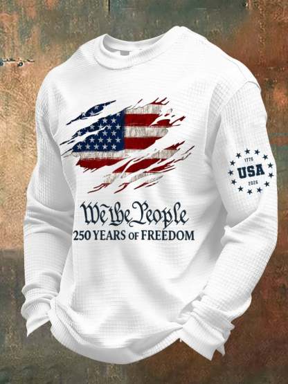 American 250th "We The People” Vintage Winter Top