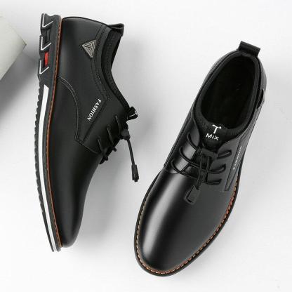 🔥Hot Sale🎁—50% OFF 🎉Men Leather Non-Slip Business Comfortable Casual Oxfords Shoes-rumemagee