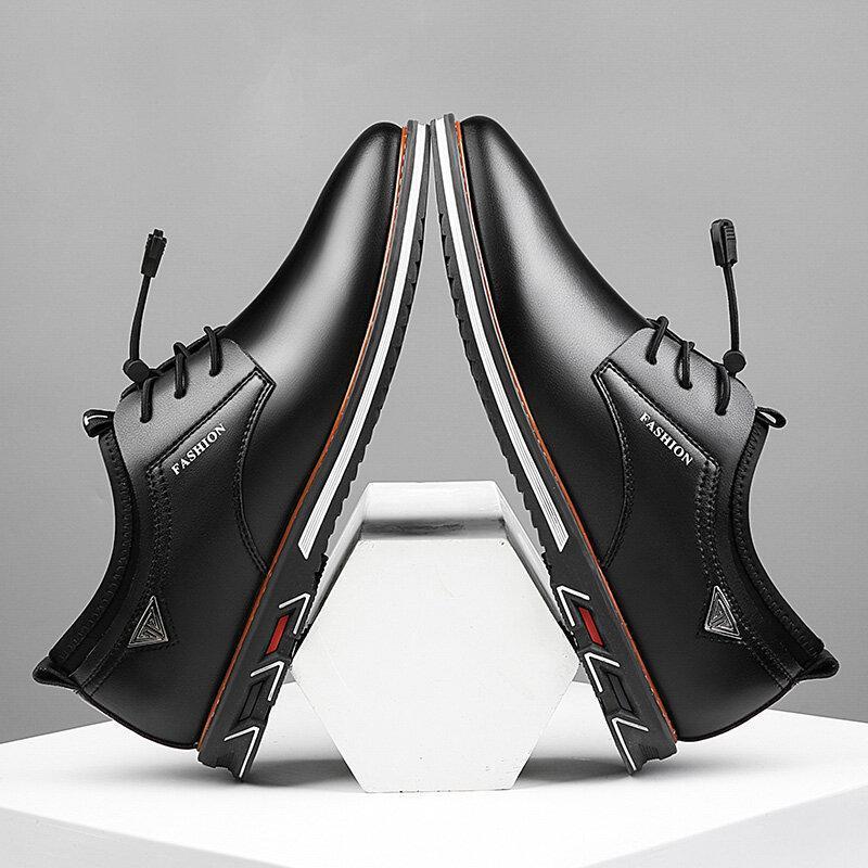 🔥Hot Sale🎁—50% OFF 🎉Men Leather Non-Slip Business Comfortable Casual Oxfords Shoes-rumemagee