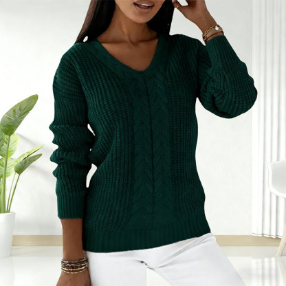 Beatyart| Comfy V-Neck Sweater