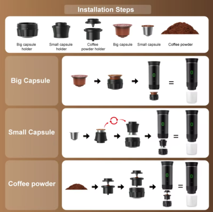 Portable coffee machine Rumemagee™