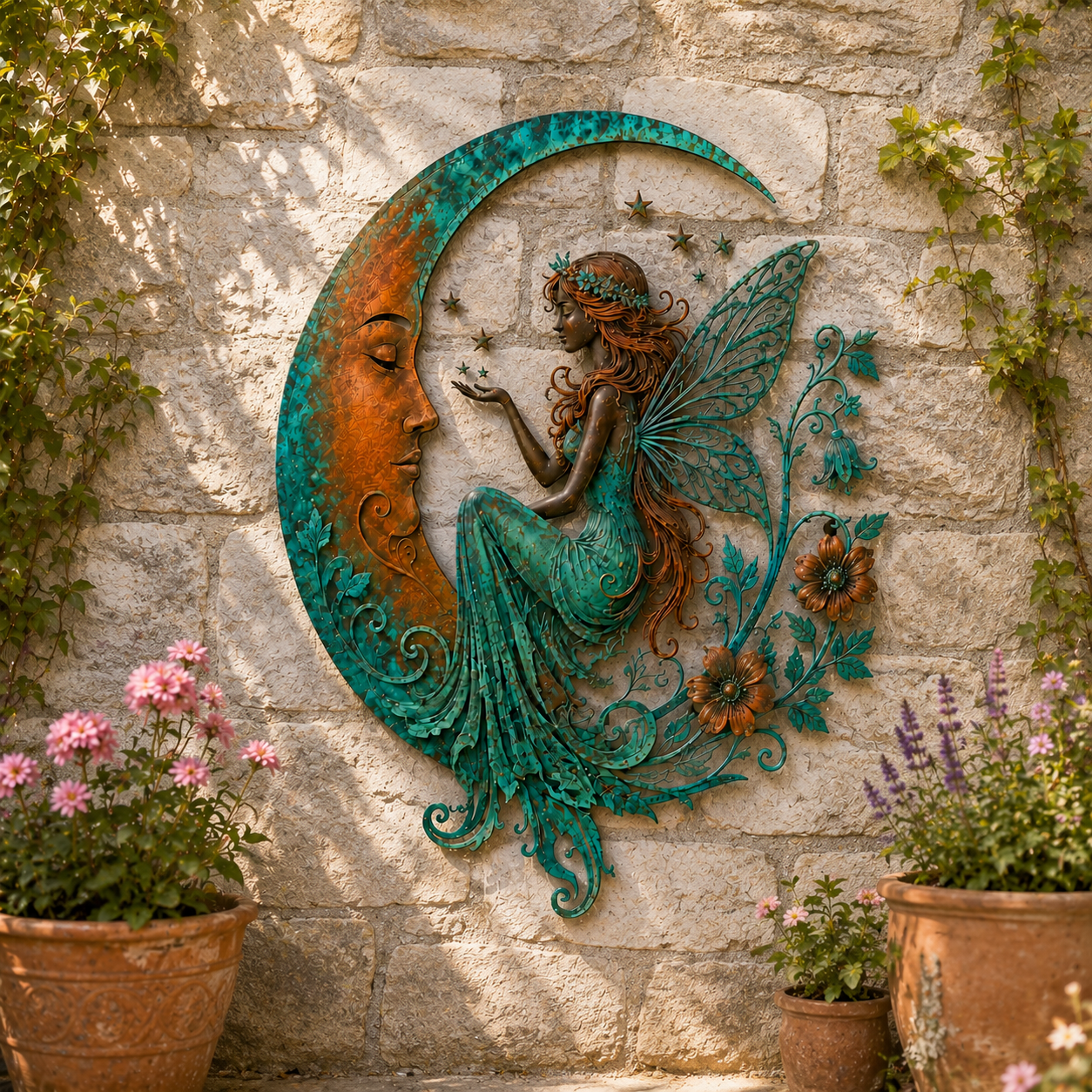 Moon Fairy Wall Decor