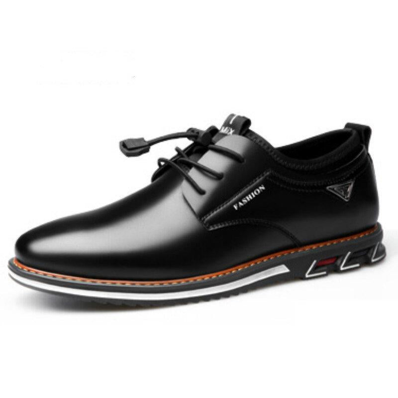 🔥Hot Sale🎁—50% OFF 🎉Men Leather Non-Slip Business Comfortable Casual Oxfords Shoes-rumemagee