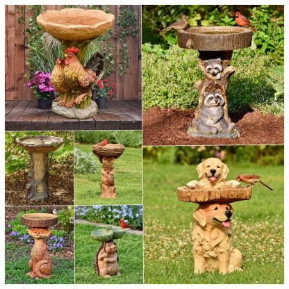 Creative Animals Sculpture Bird Feeders