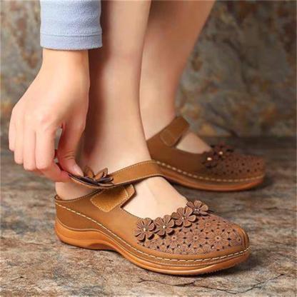 LAST DAY 70% OFF- Women Comfortable Vintage Wedges Orthopedic Sandals