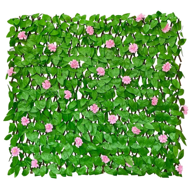 Faux Ivy Expandable Privacy Screen