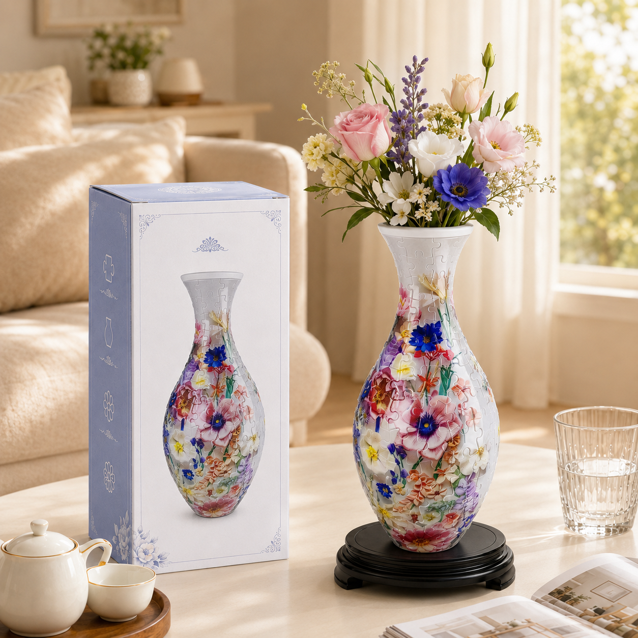 A Beautiful Vase You Build Yourself