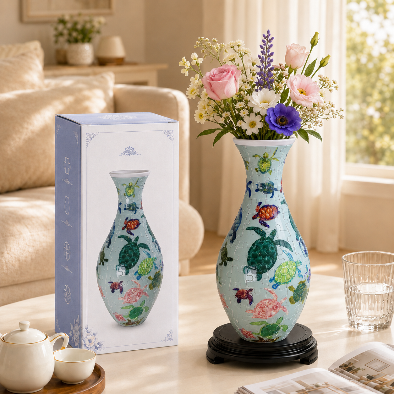 A Beautiful Vase You Build Yourself
