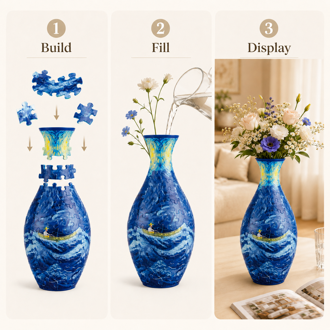 A Beautiful Vase You Build Yourself