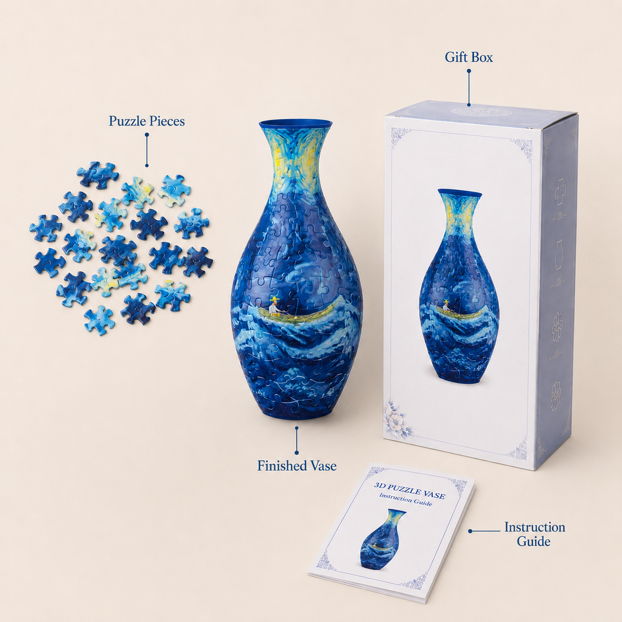 A Beautiful Vase You Build Yourself