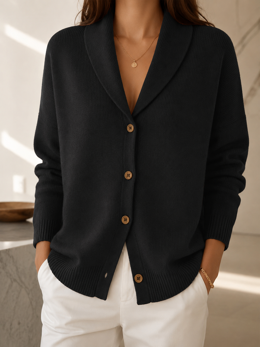 [Copy]CLEARANCE SALE🔥Women's Soft Knit Check Cardigan