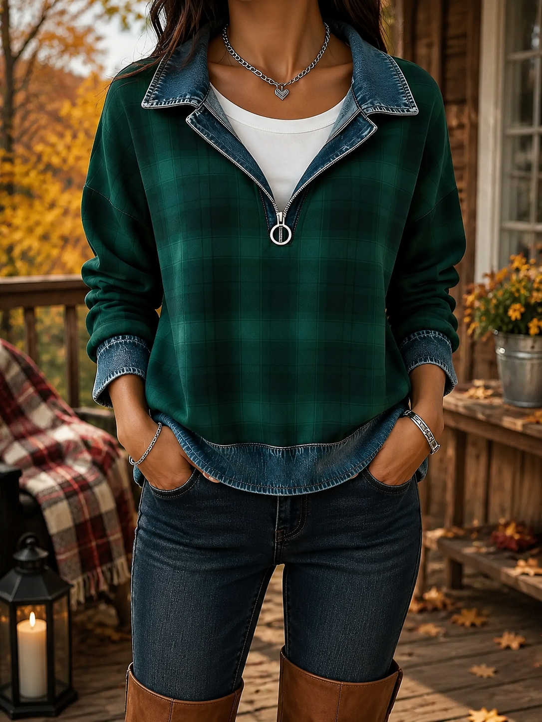 Cool-Weather Outing styling idea