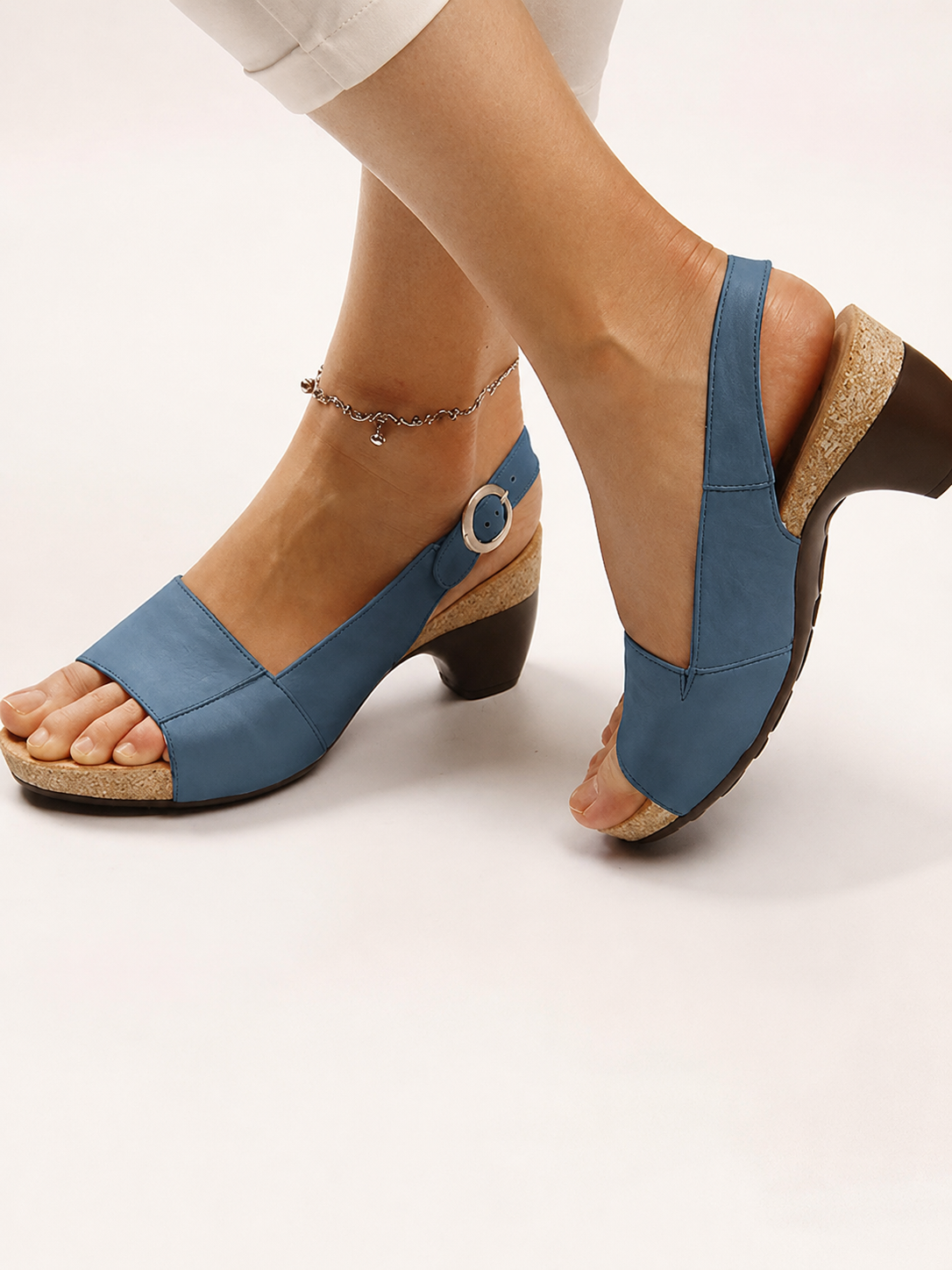 😍Last Day 49% OFF😍-Womens Comfortable Elegant Low Chunky Heel Shoes