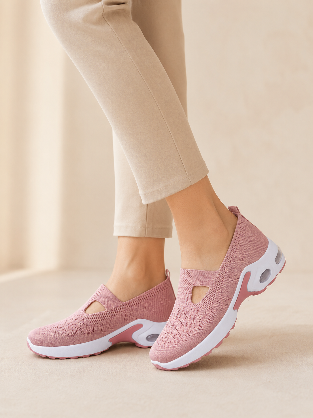 🔥New Arrivals Sale: 70% OFF🛒 M - Women's Arch Support & Breathable and Light &Slip-On Soft-Soled, Comfortable, Orthopedic Walking Shoes.Seasonal discount only, limited time