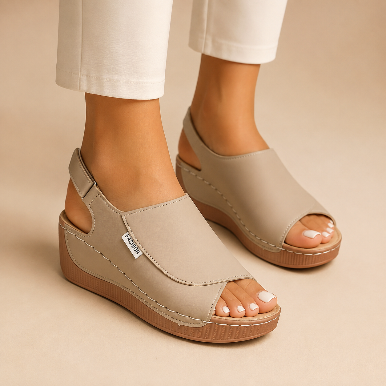 Women's Comfort Platform Wedge Sandals