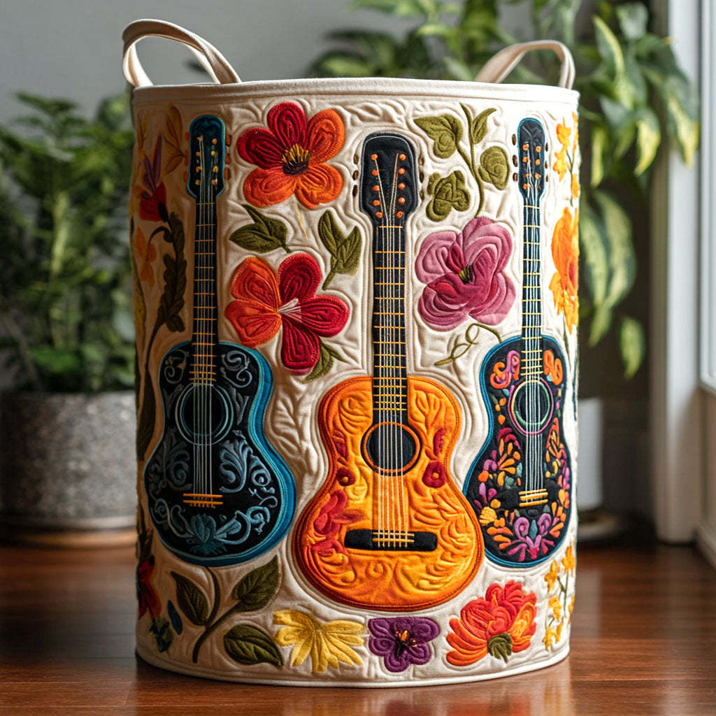 Strings of Memory Quilted Laundry Basket NCU0PTT1108