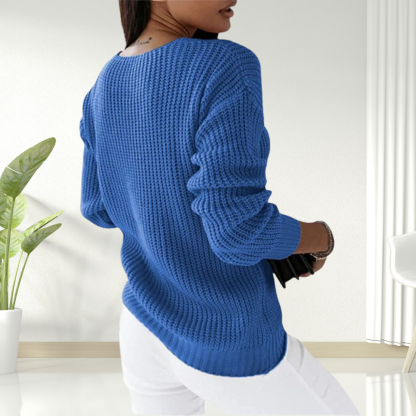 Beatyart| Comfy V-Neck Sweater