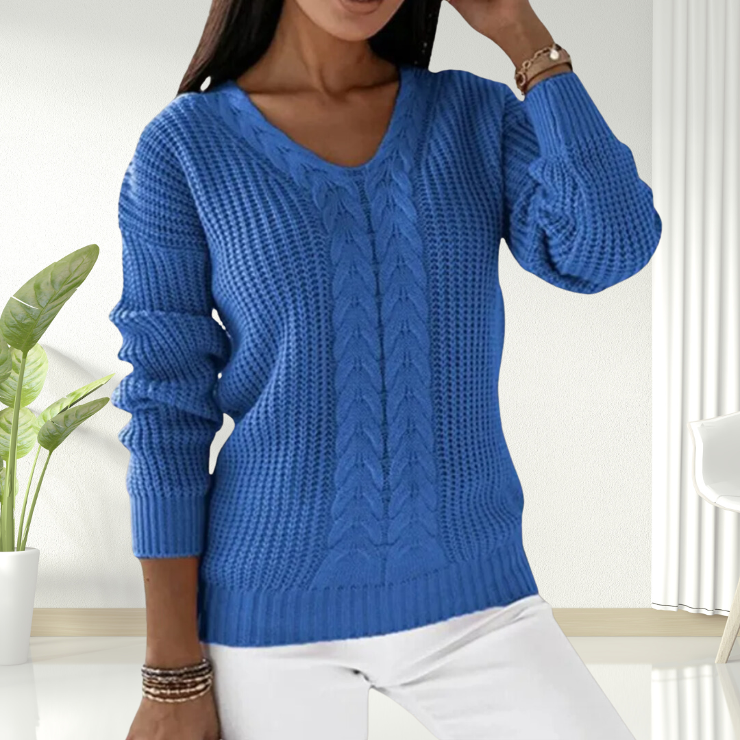 Beatyart| Comfy V-Neck Sweater