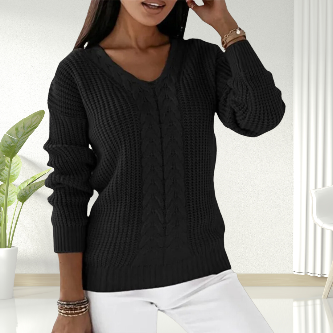 Beatyart| Comfy V-Neck Sweater