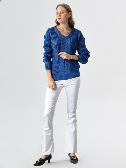 Beatyart| Comfy V-Neck Sweater