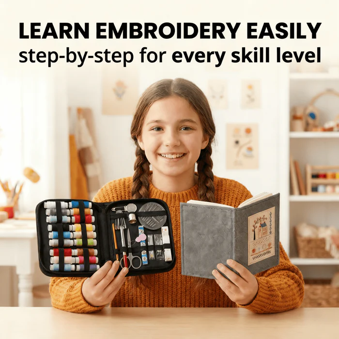 🌈Beginner-Friendly💕 Embroidery Stitch Book