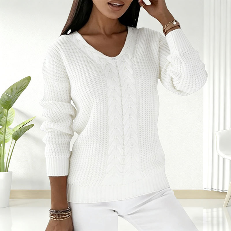 Beatyart| Comfy V-Neck Sweater