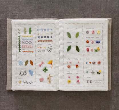 🔥LAST DAY SALE 49% OFF 🌈Beginner-Friendly💕 Embroidery Stitch Book