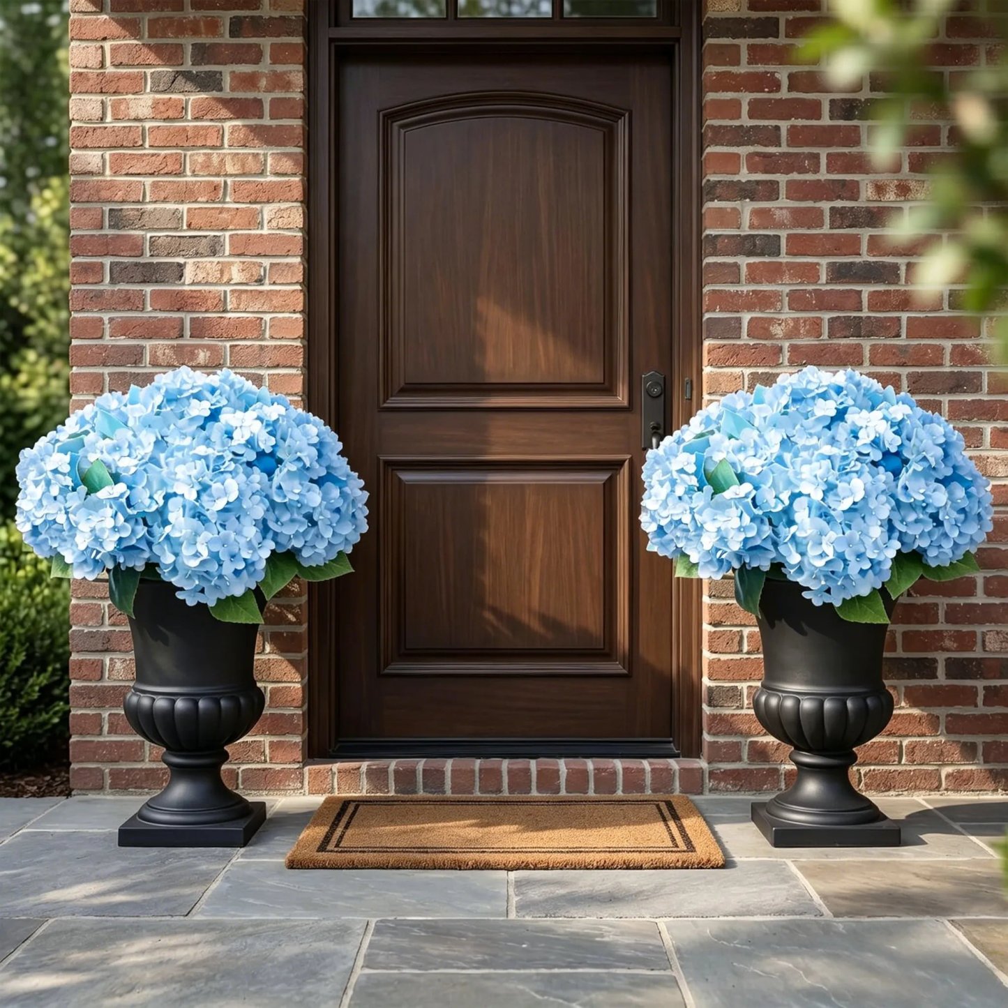 ✨This Week's Special Price $25.97💥🔥Artificial Outdoor Hydrangea Flowers - UV resistant, Waterproof, Windproof