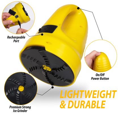Portable Cordless for Car Windshield Glass Frost Removal