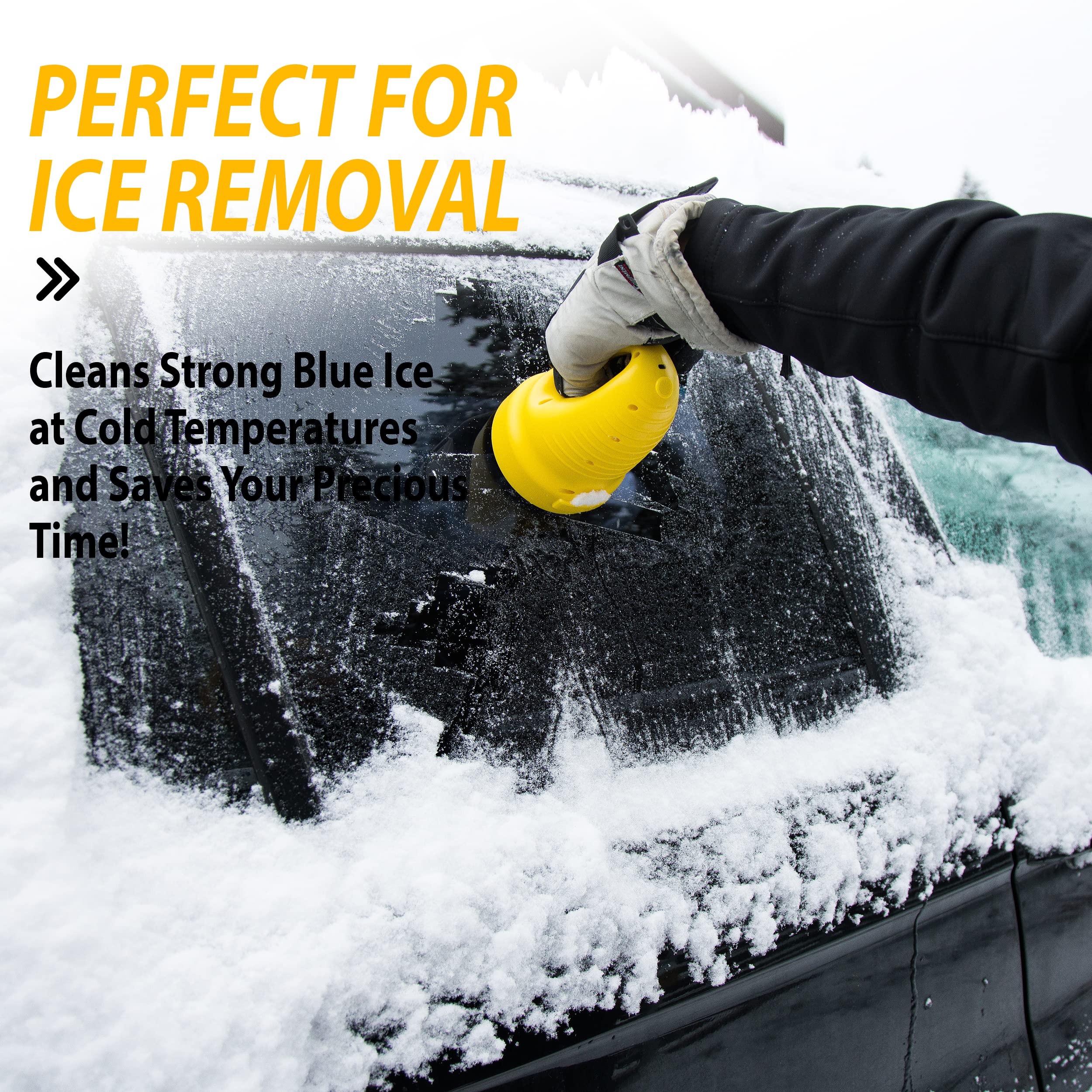 Portable Cordless for Car Windshield Glass Frost Removal