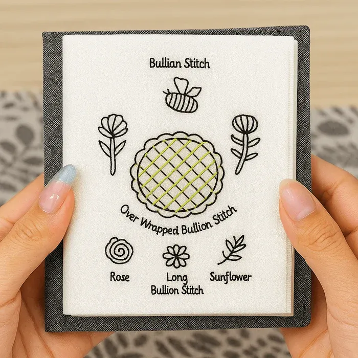 🌈Beginner-Friendly💕 Embroidery Stitch Book