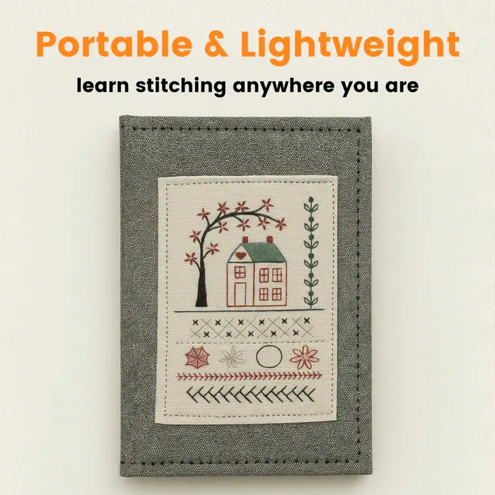 🌈Beginner-Friendly💕 Embroidery Stitch Book