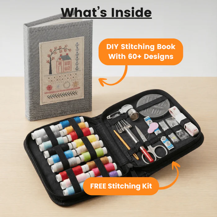 🌈Beginner-Friendly💕 Embroidery Stitch Book