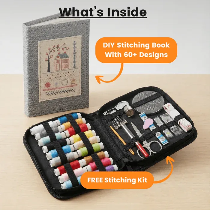 🌈Beginner-Friendly💕 Embroidery Stitch Book