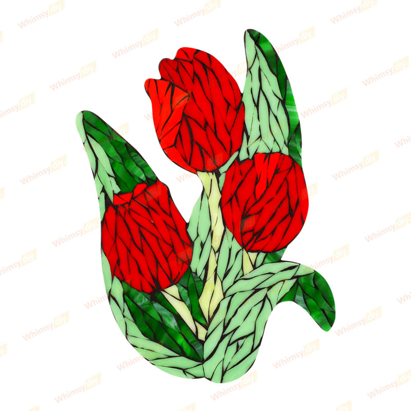 Tulip Stained Glass Mosaic Kit