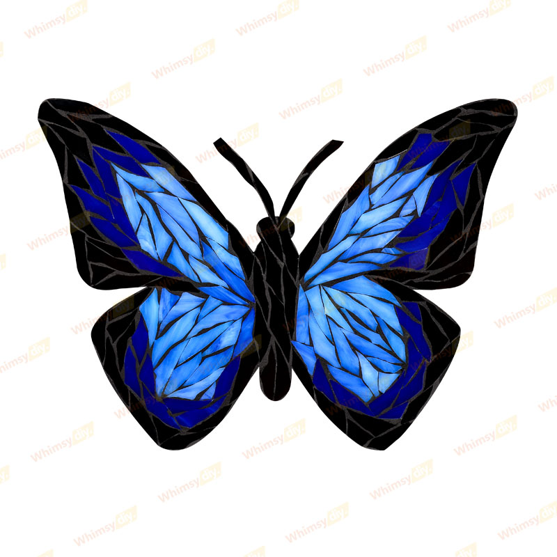 Butterfly Stained Glass Mosaic Kit