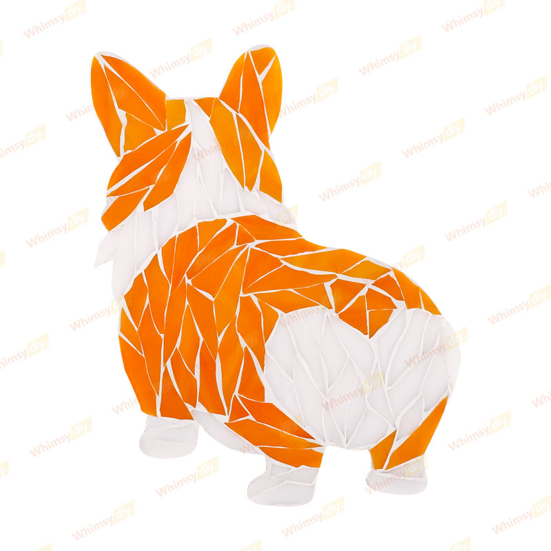 Corgi Glass Mosaic Kit