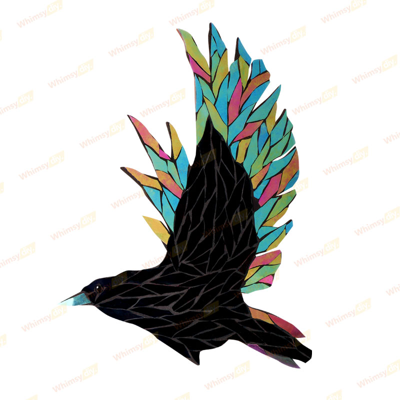 Raven Glass Mosaic Kit