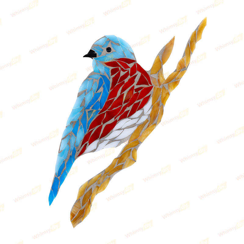 Bluebird Oriental Glass Mosaic Kit