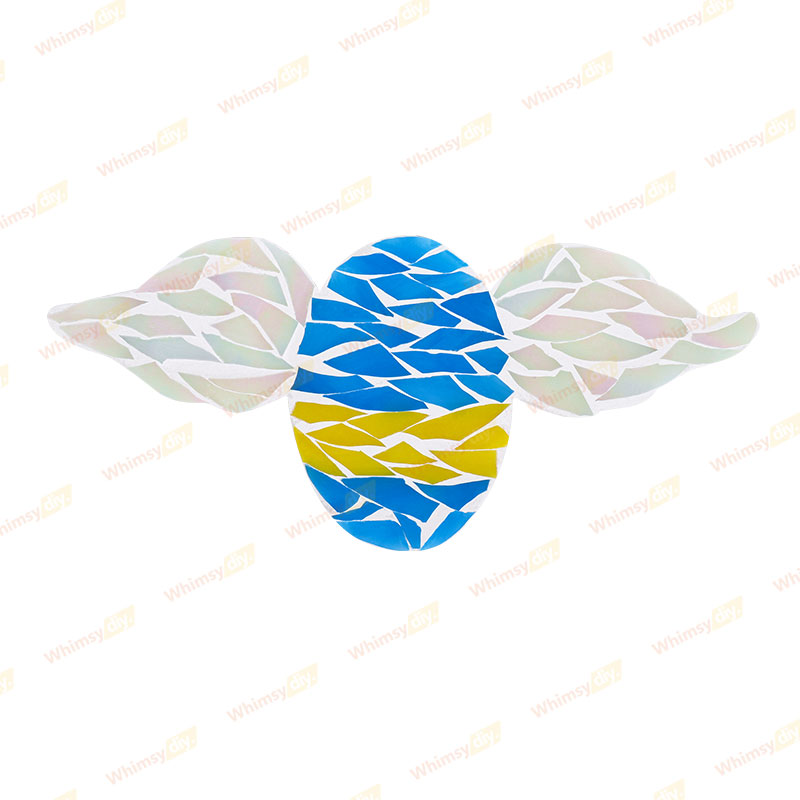 Easter wings colored egg glass mosaic kit [New Pre-Order: Ships February 28th]
