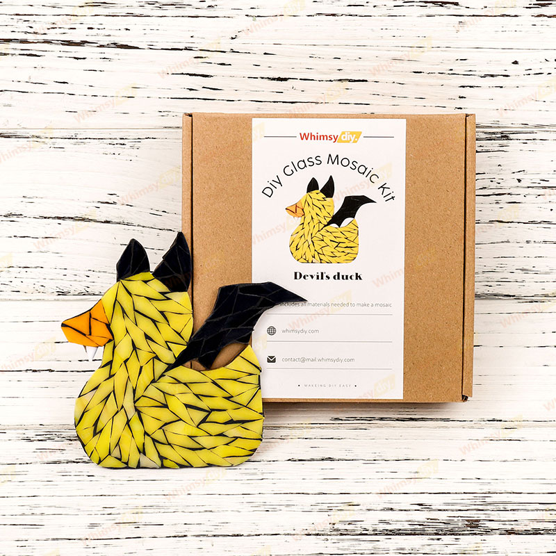 Devil's Duck Glass Mosaic Kit