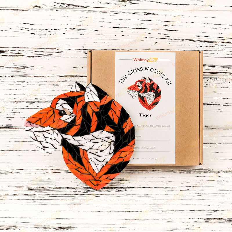 Tiger Glass Mosaic Kit