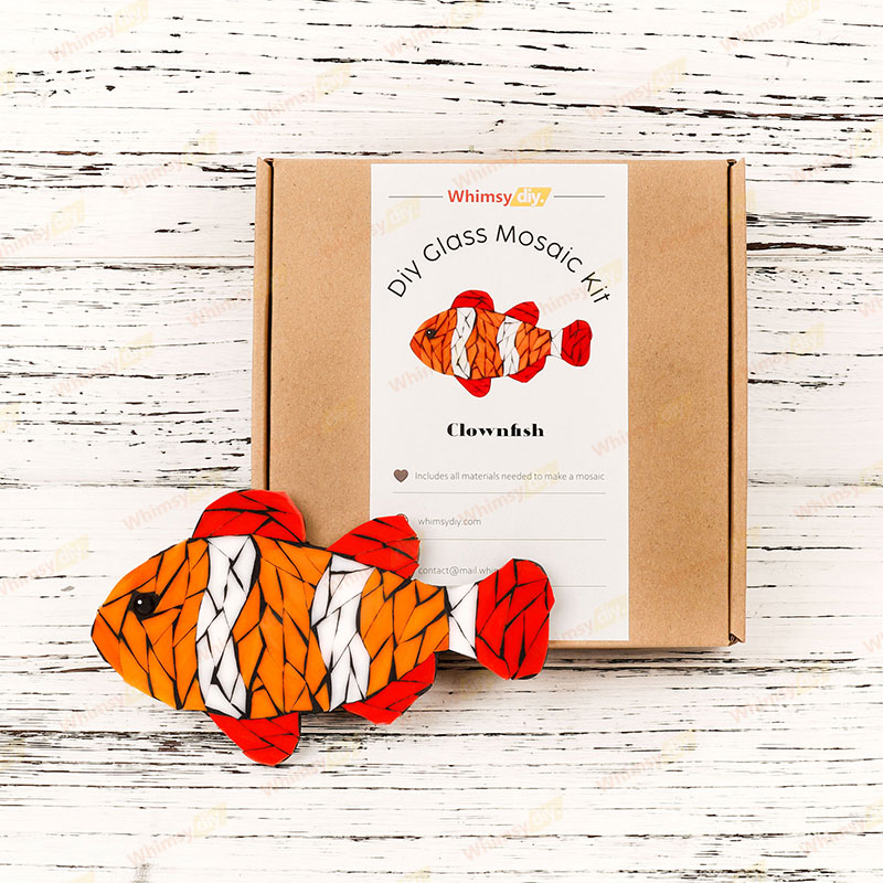 Clownfish Glass Mosaic Kit